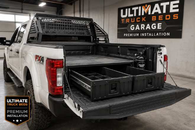 Ultimate Truck Beds Garage premium installation